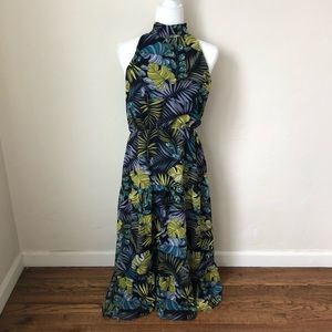 NWT Sam Edelman halter floral print dress